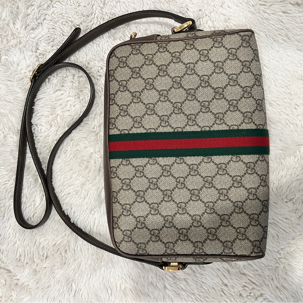 Gucci Ophidia GG Supreme small shoulder bag - Picture 7 of 16